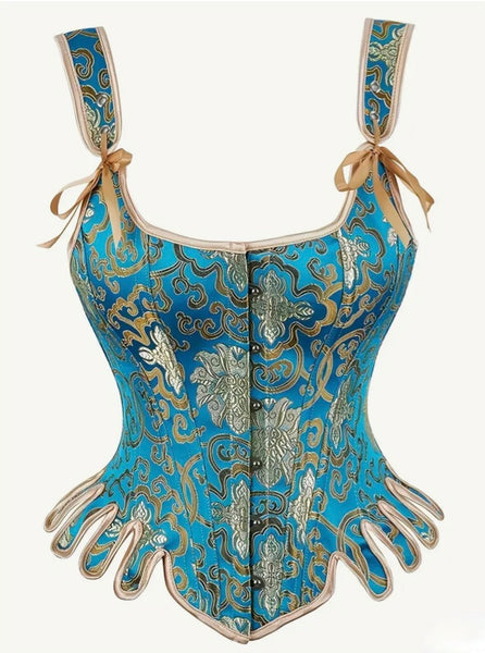 Women’s Retro Fan Shaped Corset