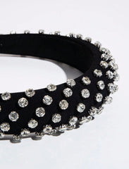 Cubic Zirconia Decor Headband Party